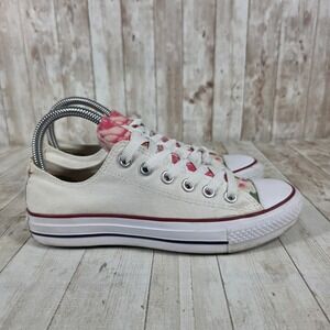 Converse Chuck Taylor All Star Floral Print Low Top Sneakers‎ Womens Size 6.5
